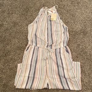 Long pant romper